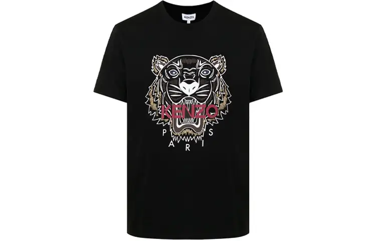 KENZO Men Classic Tiger T-shirt Black