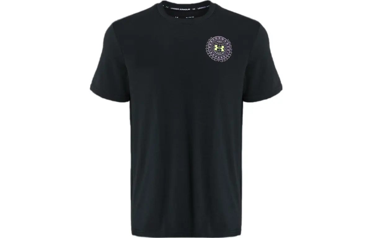 Under Armour Crest T Shirt Men's Black