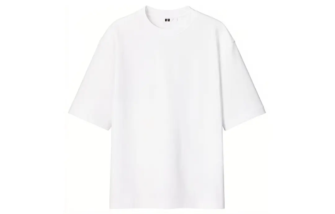 UNIQLO U Collection T Shirts Unisex Crew Neck Moderate Straight Fit