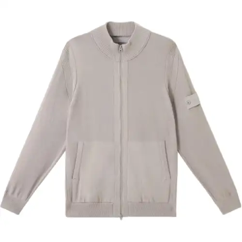 STONE ISLAND Compass Badge Knitted Cardigan