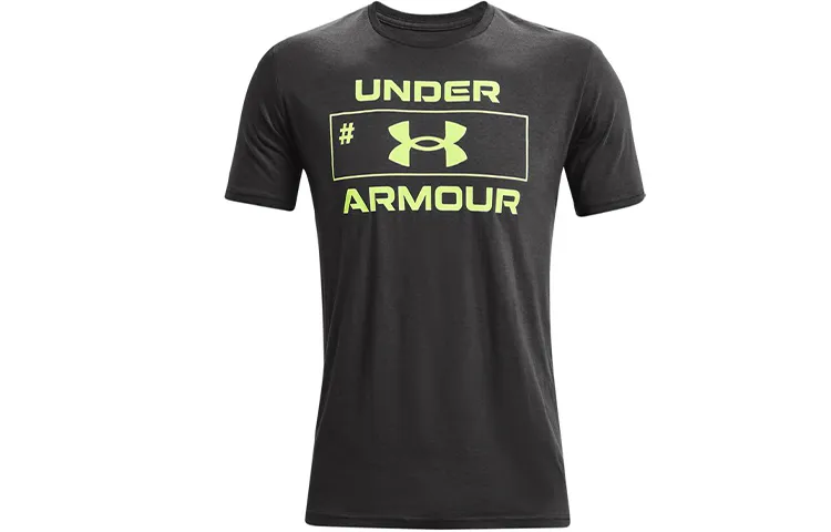 Under Armour Straight Fit Short Sleeved T Shirt Men's Gray