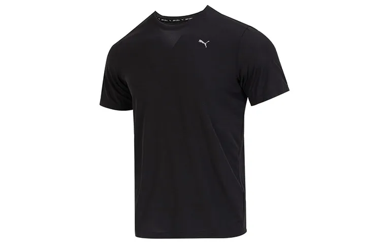 PUMA Drop Shoulder Sleeve T-Shirt Men's Black