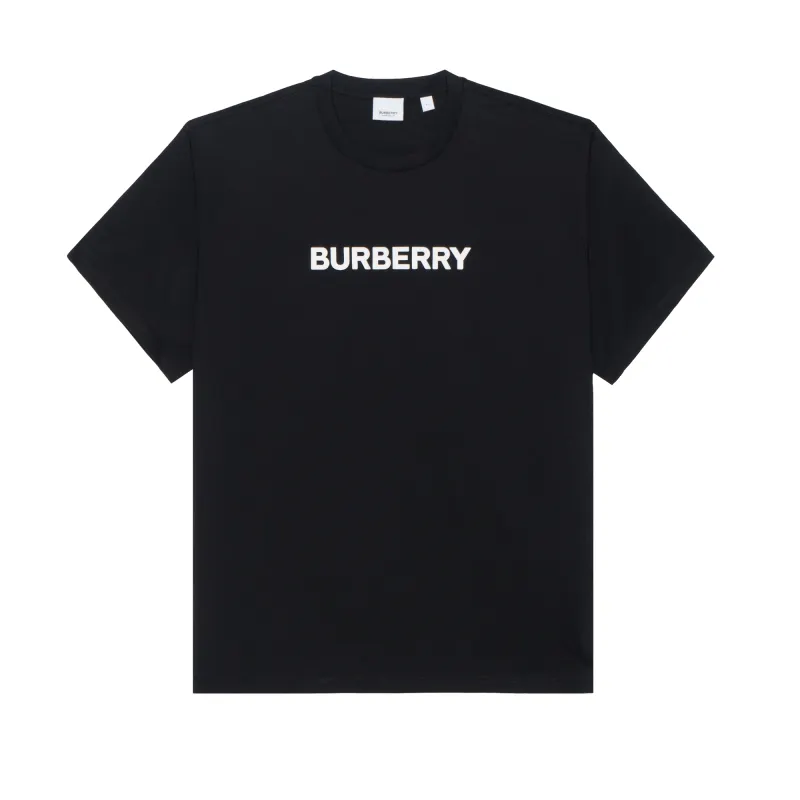 Burberry Logo Print Cotton Oversized T shirt