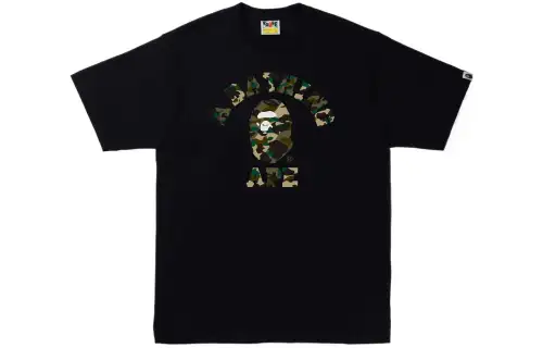 Bape 1st Camo Crazy College Tee