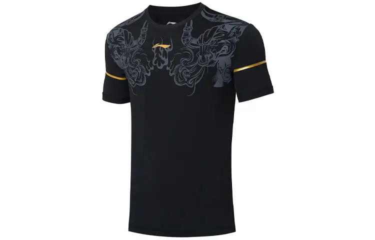 Li Ning Training Series T Shirt Men's Black
