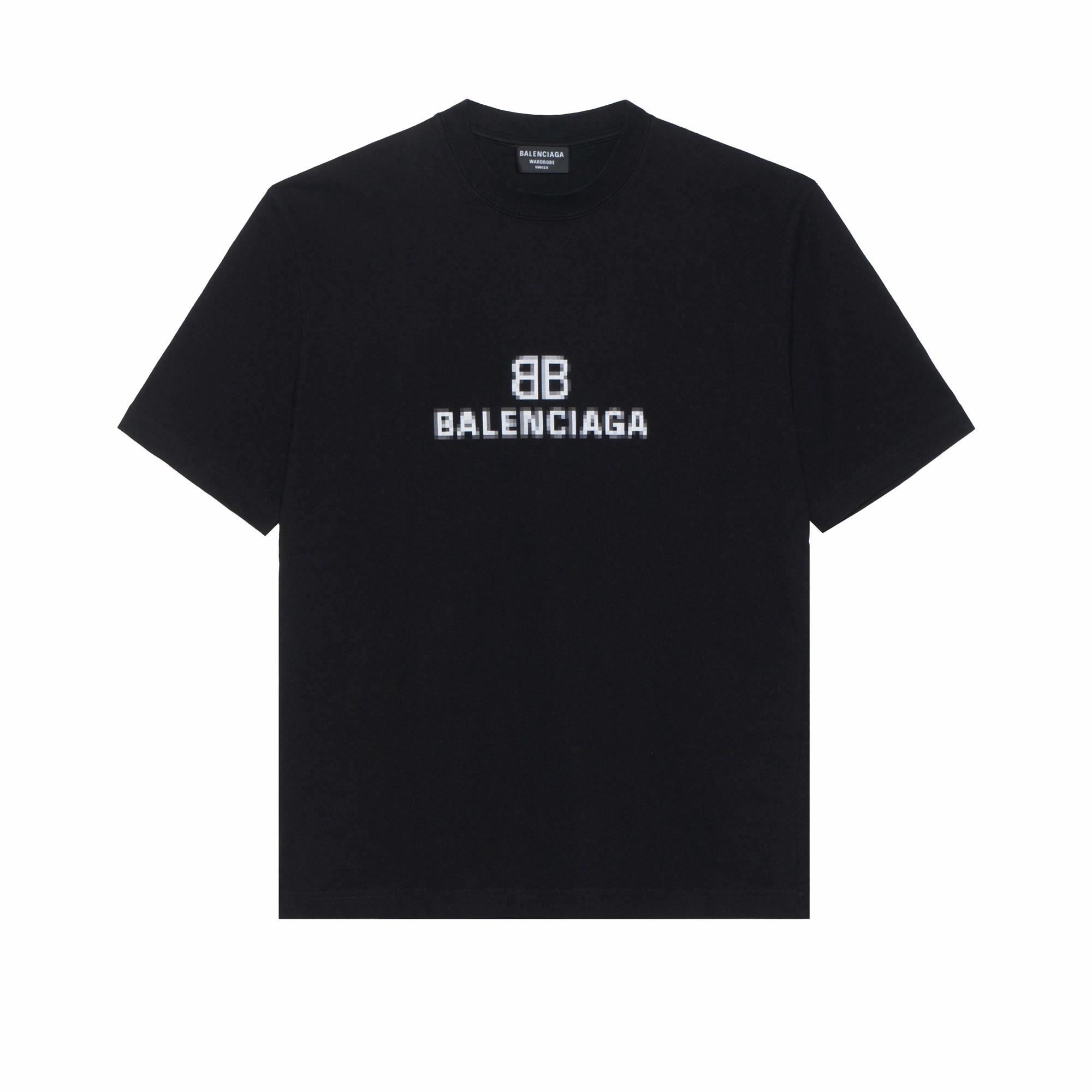 Мужская футболка Balenciaga (черная)