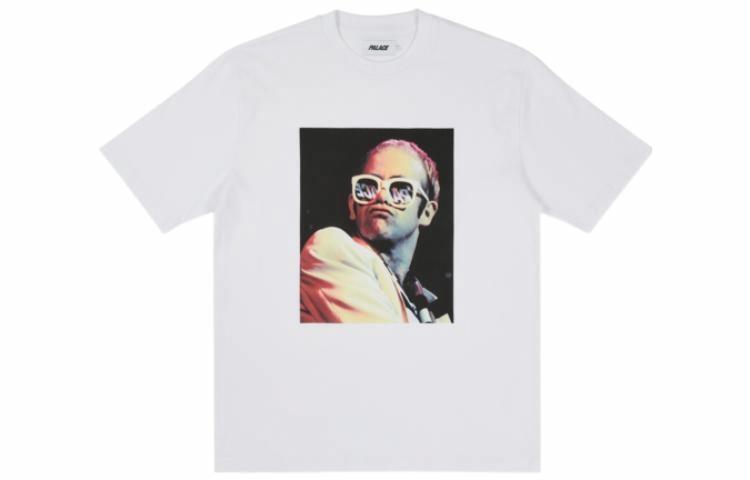 Футболка Palace x Elton John P21TS292 (белая)