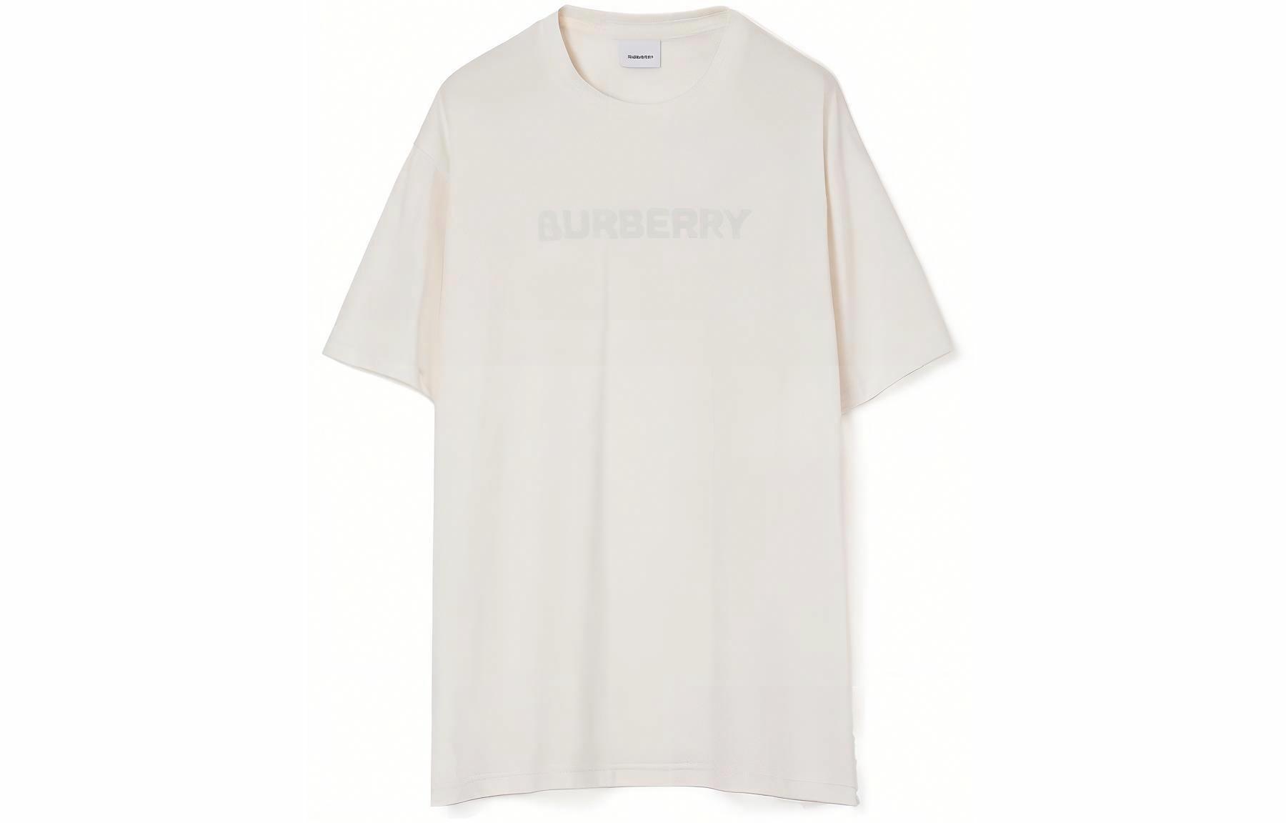 Мужская футболка Burberry Burberry LogoT (серая)