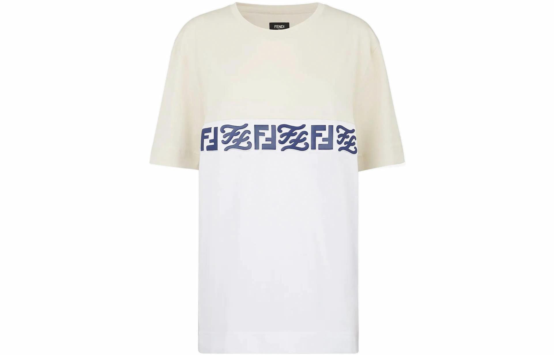 Мужская футболка Fendi (разноцветная)