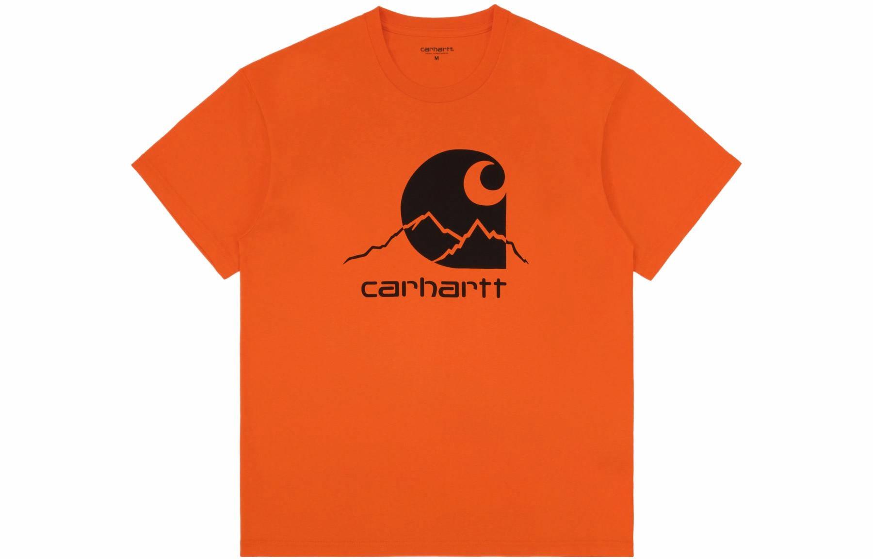 Футболка Carhartt WIP (оранжевая)