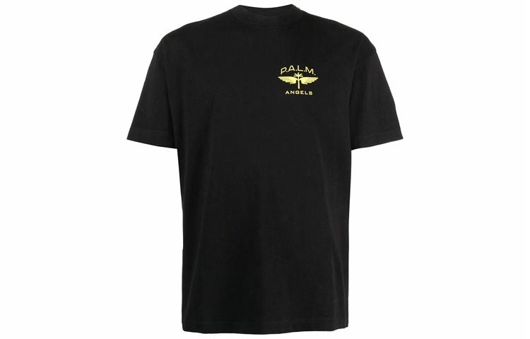 Мужская футболка PALM ANGELS (черная)