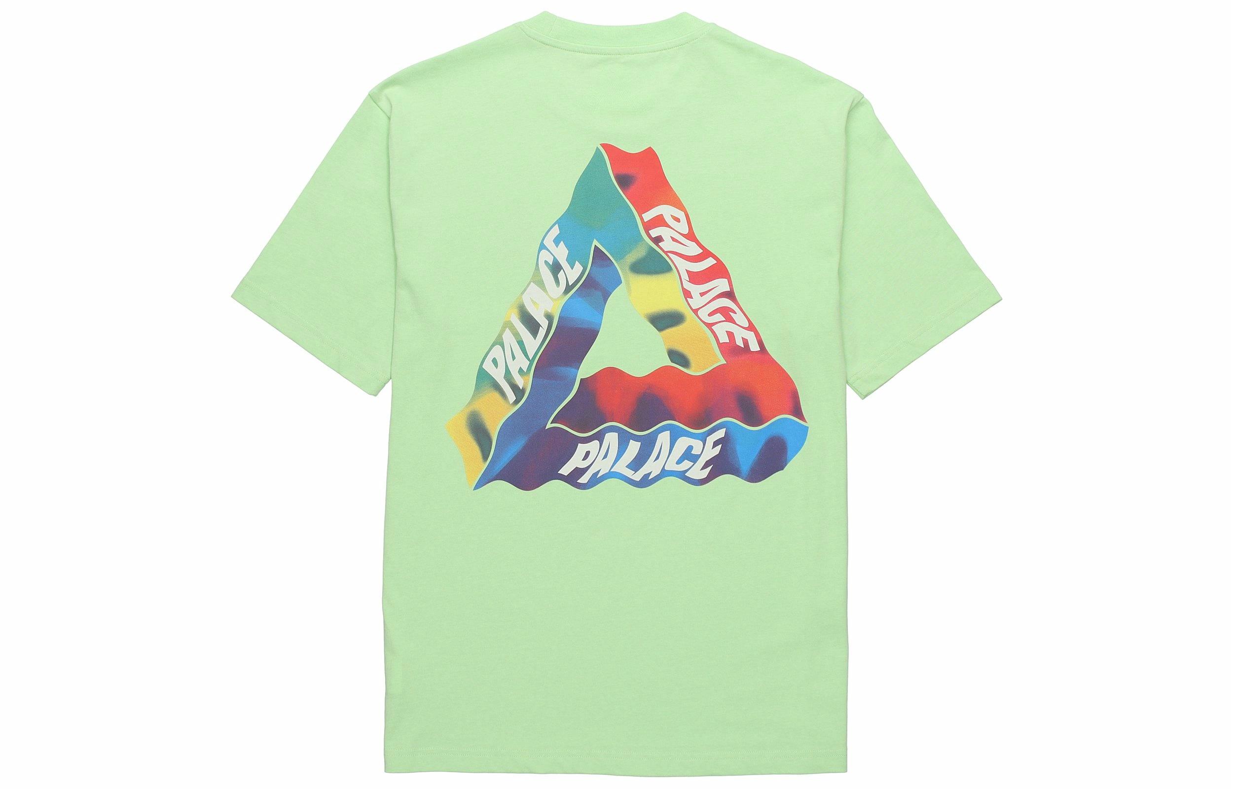 Мужская футболка Palace PALACE SS22 Tri-visions T-shirt Pistachio (нежно-зеленая)