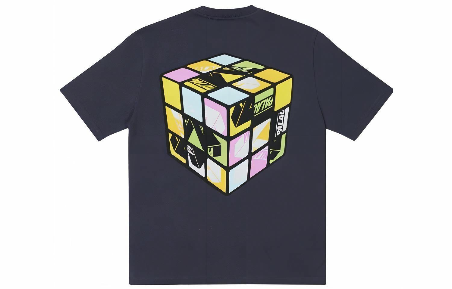 Футболка Palace SS22 Don't Be Square T-shirt Navy Blue (темно-синий)
