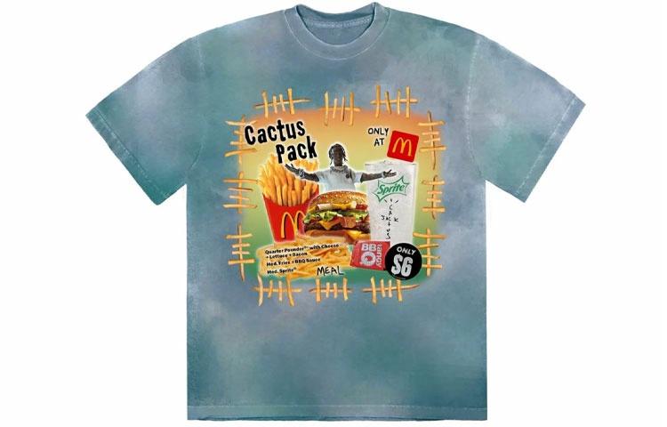 Футболка Travis Scott x (синяя)