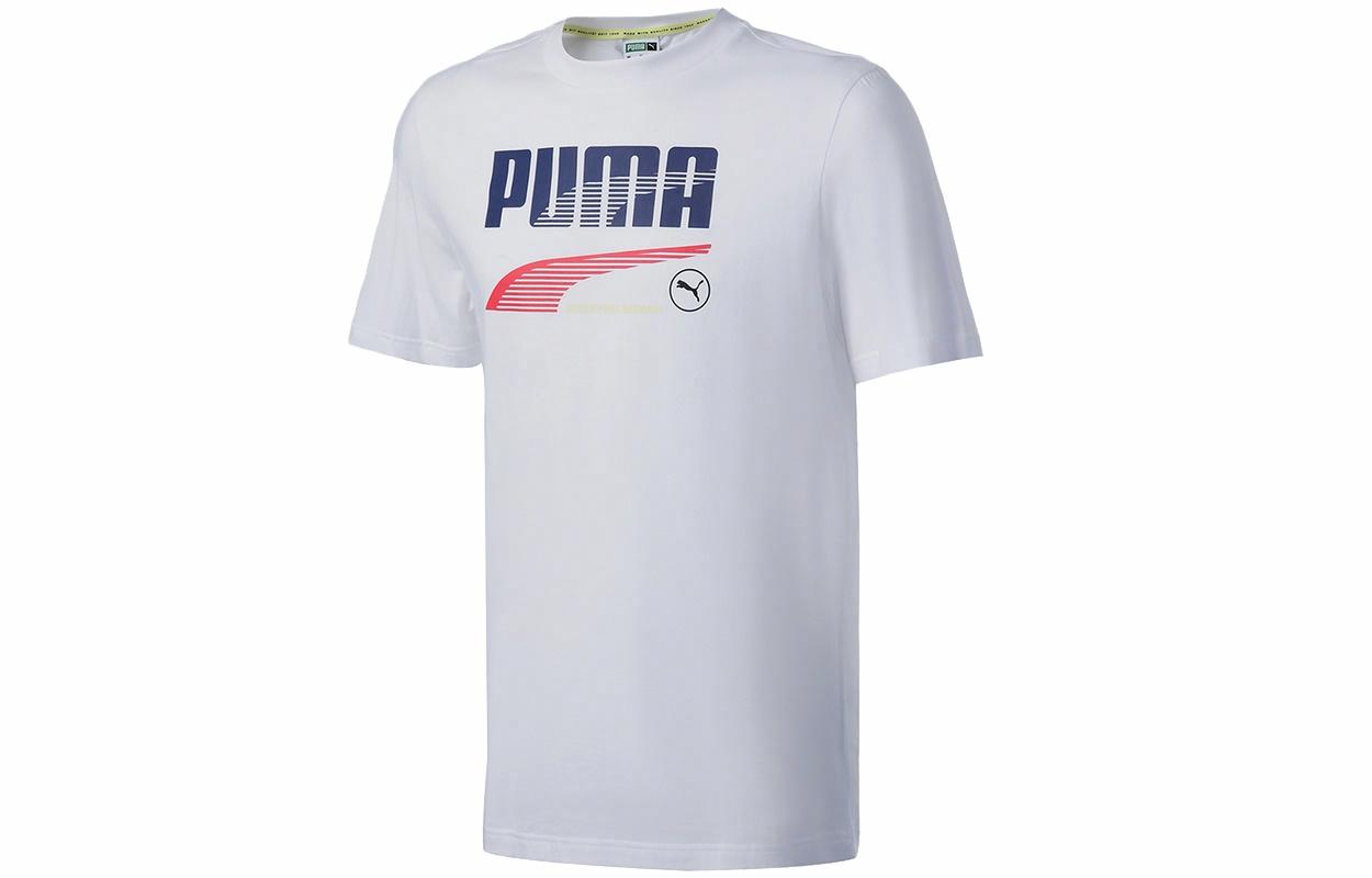 Мужская футболка PUMA (белая) — фото 1