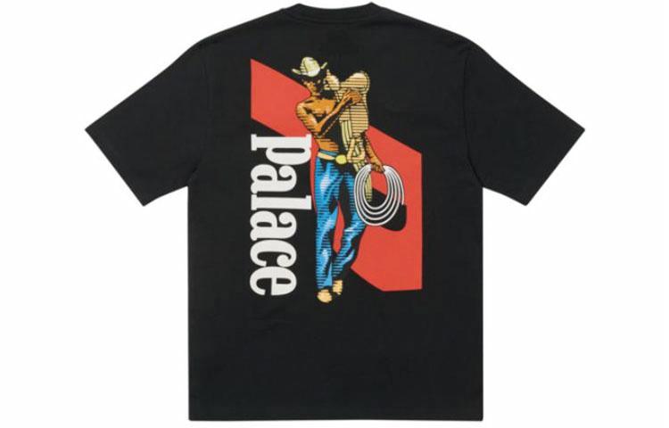 Футболка Palace PALACE SS22 Saves T-shirt Black LogoT (черная)