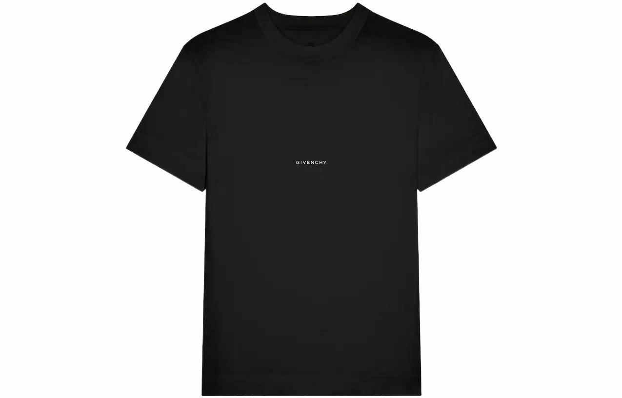 Мужская футболка Givenchy GIVENCHY SS22 LogoT (черная)