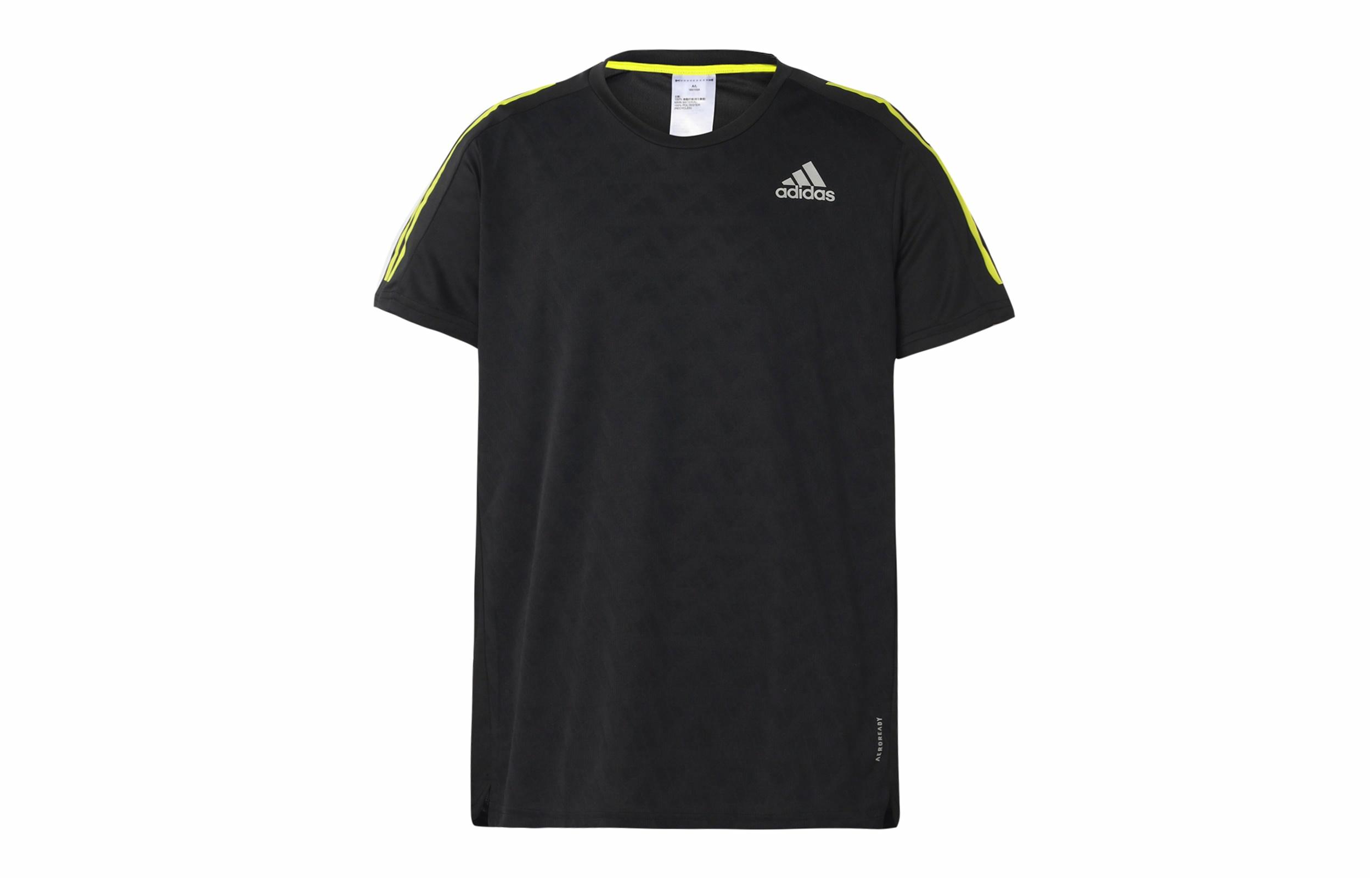 Мужская футболка adidas Training (черная) — фото 1