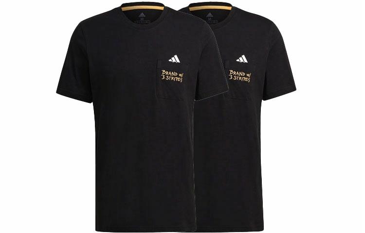 Мужская футболка adidas Pocket Tee M (черная) — фото 5