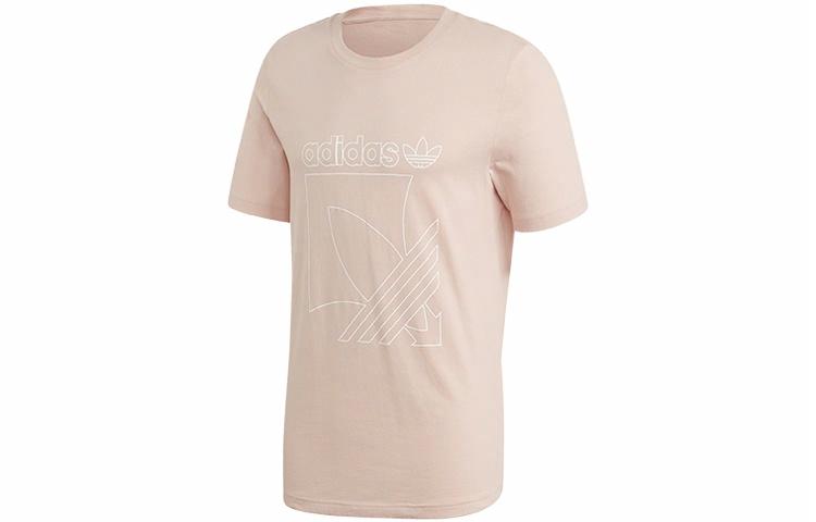 Мужская футболка adidas originals Sprt 3s Tee (розовая) — фото 1