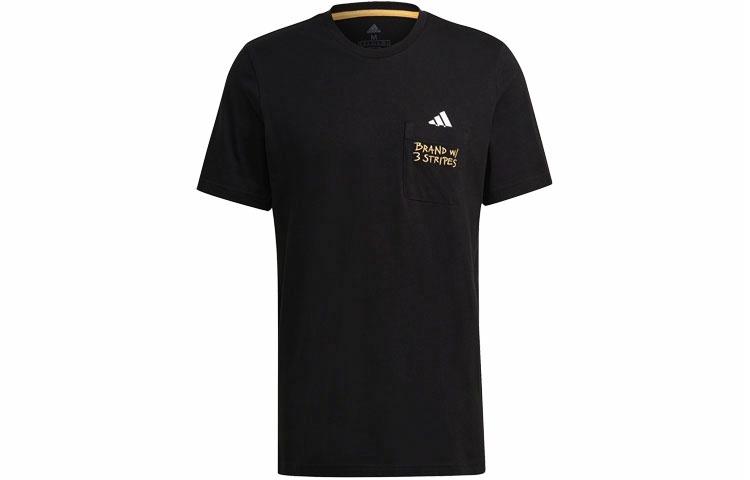 Мужская футболка adidas Pocket Tee M (черная) — фото 1