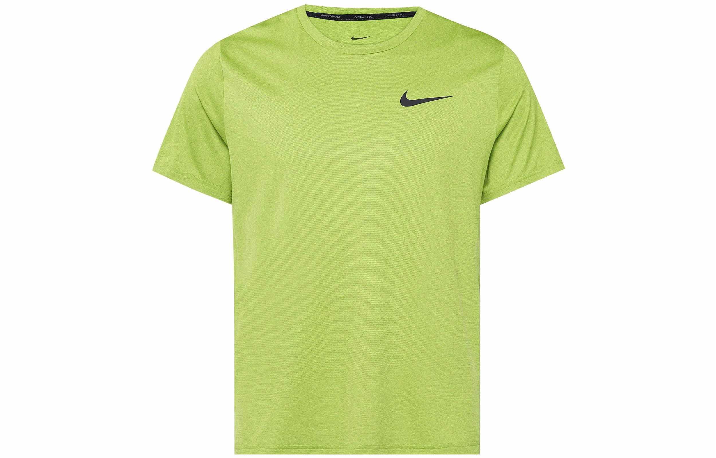 Мужская футболка Nike Pro Dri-FIT T (зеленая)