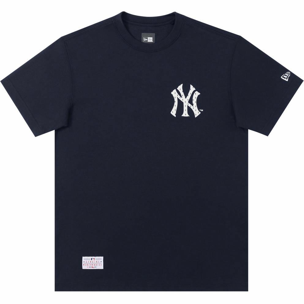 Футболка New Era MLB Нью-Йорк Янкиз (темно-синяя)