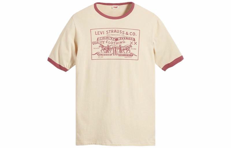 Мужская футболка Levi's SS23 LVC1970s (светло-желтая)