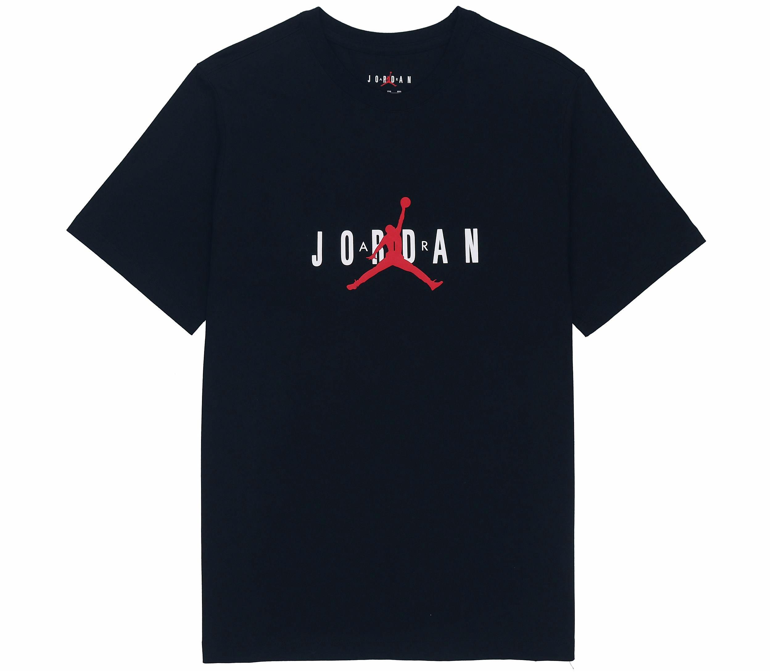 Мужская футболка Jordan Air Stretch (черная)