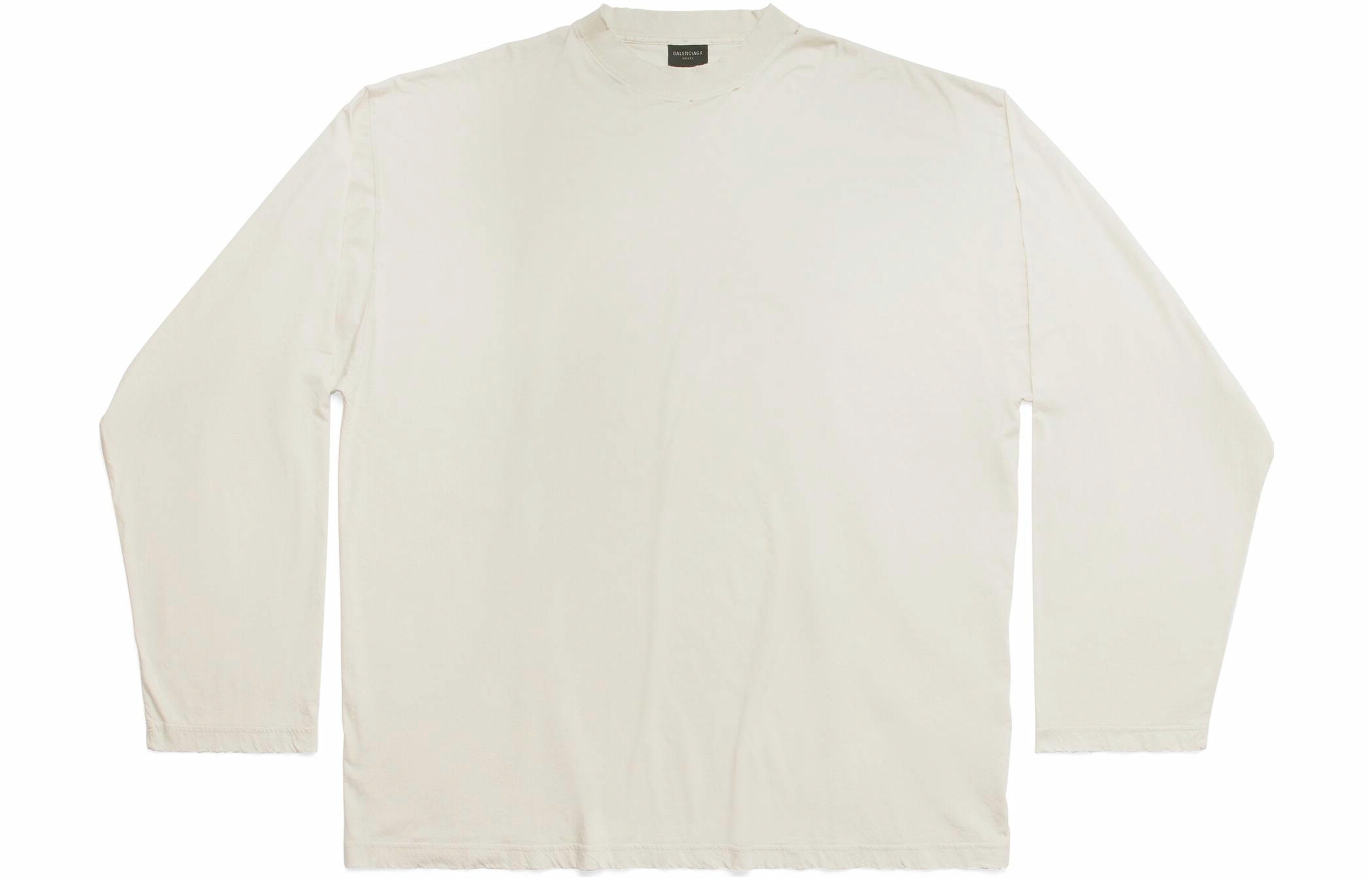 Лонгслив Balenciaga SS23 (бежевый)