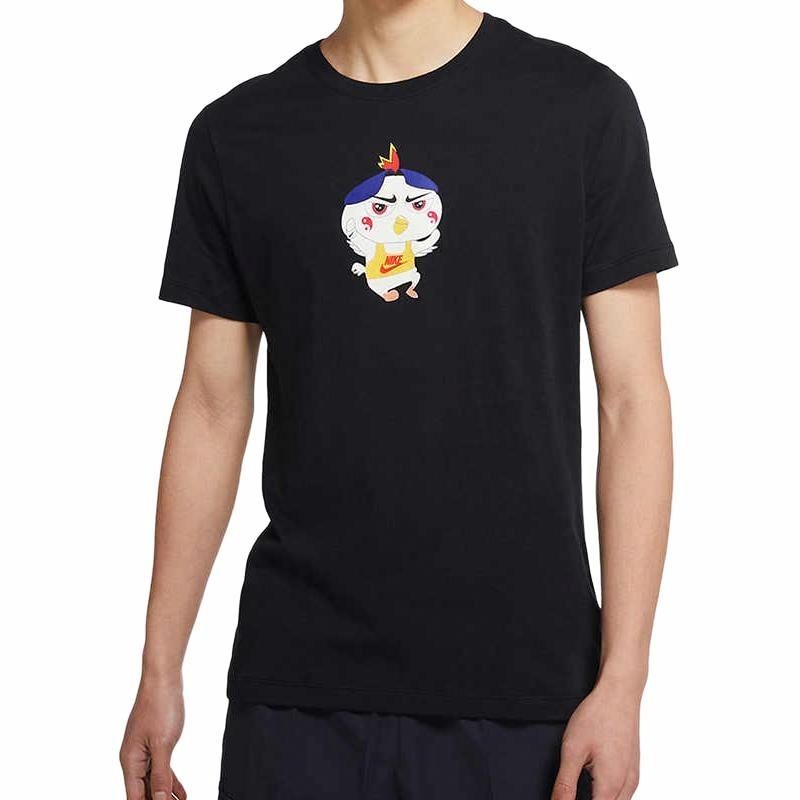 Мужская футболка Nike Retro Cartoon (черная) — фото 3