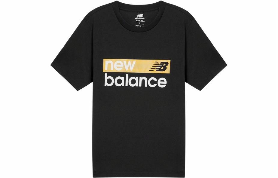 Мужская футболка New Balance Essential Camo (черная)