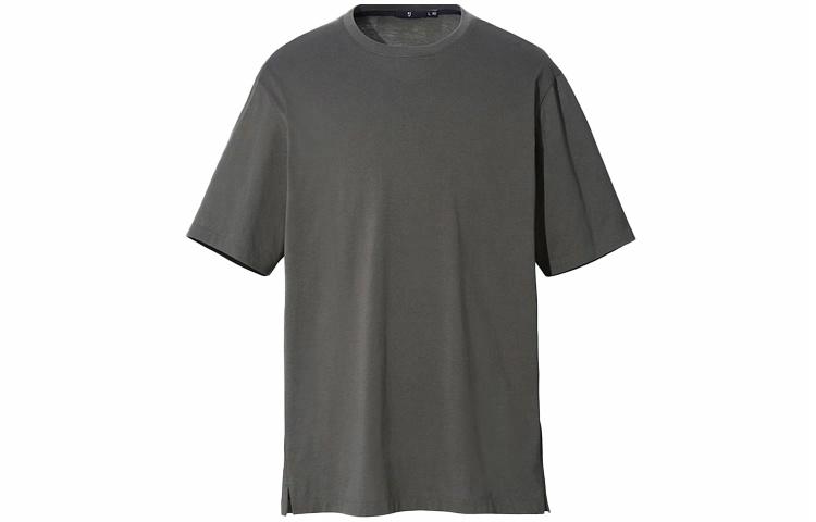Мужская футболка UNIQLO Jil Sander +J (оливковая) — фото 1