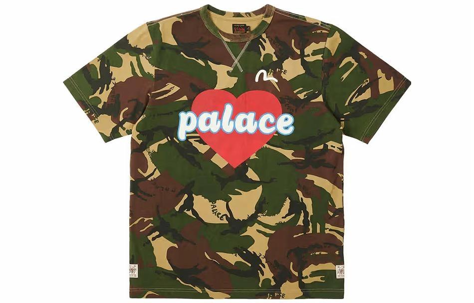 Футболка Palace x Evisu 3.0 SS23 (камуфляжная)