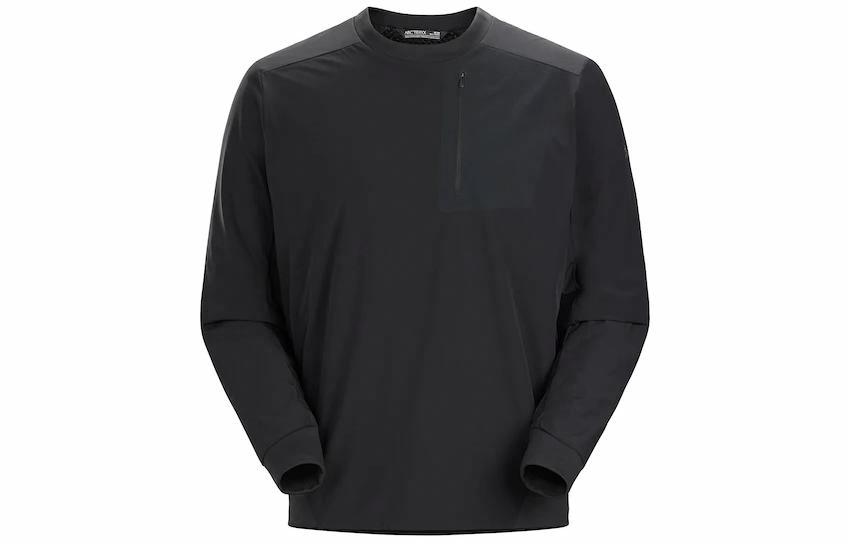 Мужская футболка Arcteryx PROTON Crew (черная)