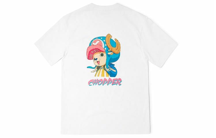 Футболка Kappa x One Piece (белая)