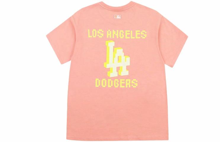 Футболка MLB Los Angeles Dodgers (розовая) — фото 1