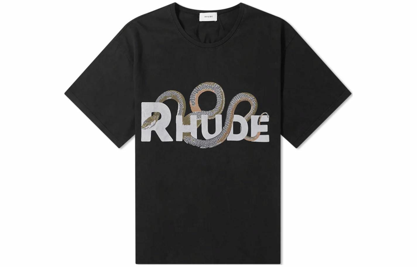 Мужская футболка RHUDE (черная)