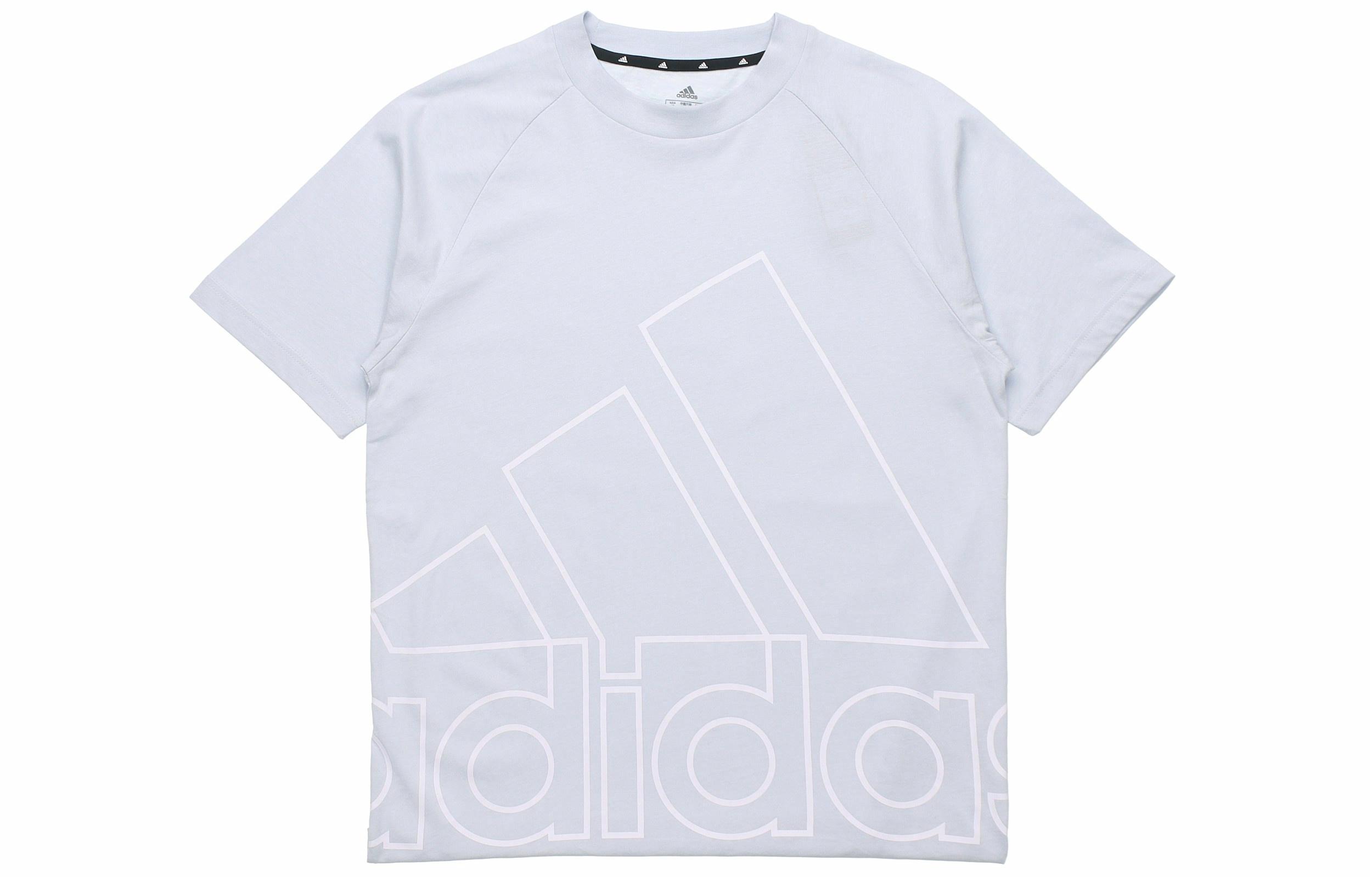 Мужская футболка adidas U Big Logo T (синий) — фото 1