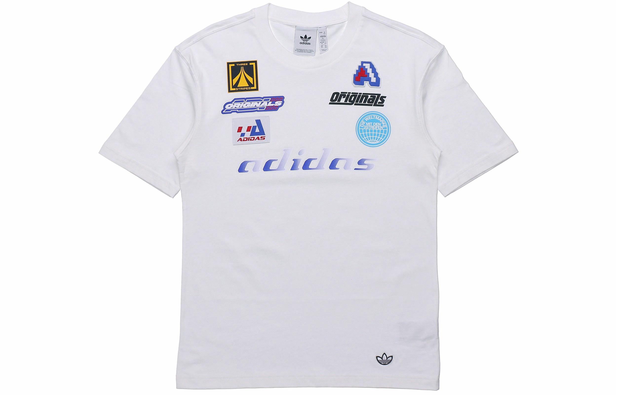 Мужская футболка adidas originals Tgp Ss Tee 2 T (белая) — фото 1