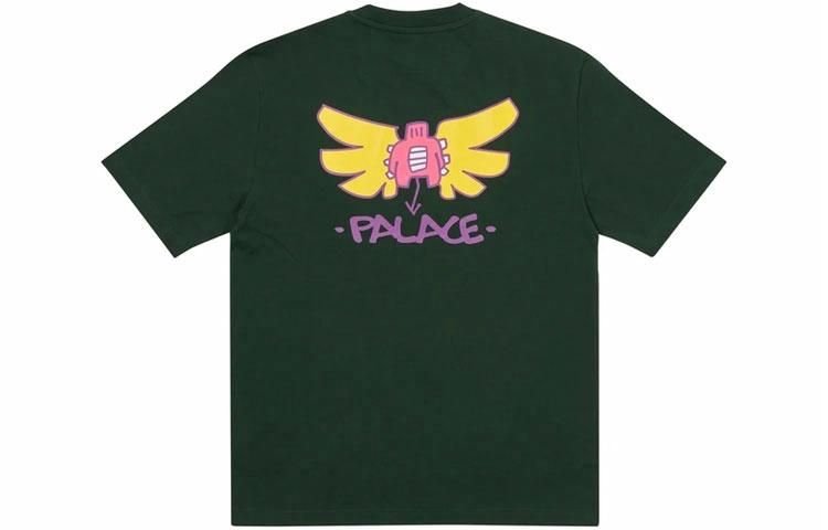 Футболка Palace x Slap Magazine Angel T-shirt (зеленая)