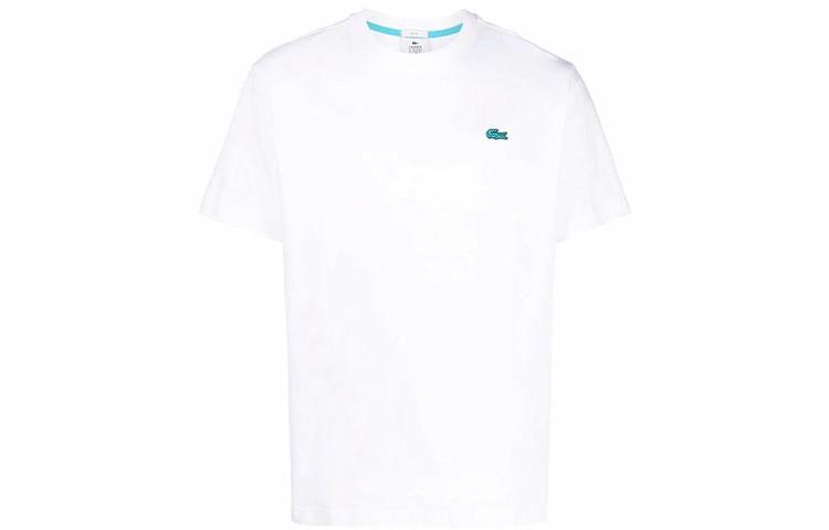 Мужская футболка LACOSTE SS22 logo (белая)