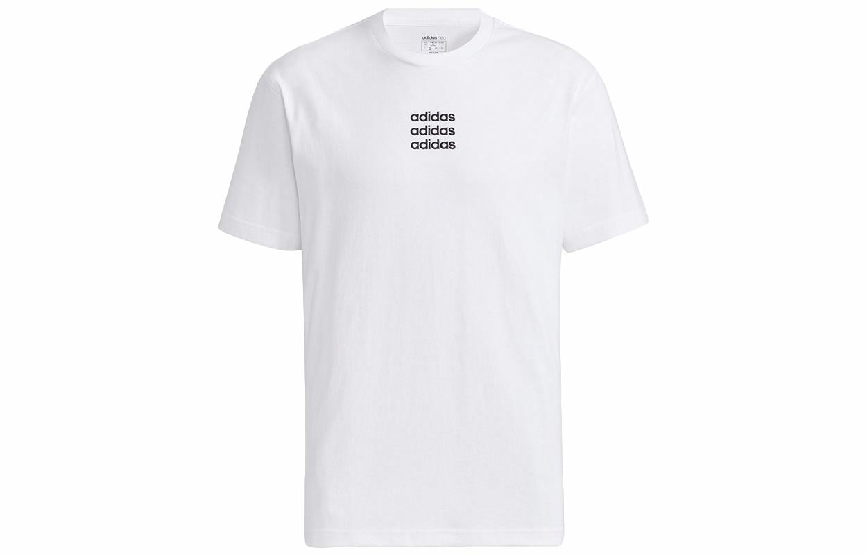 Мужская футболка adidas neo M Ce C+ Tee (белая) — фото 1