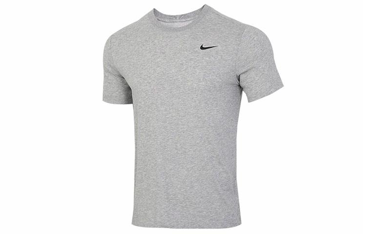 Мужская футболка Nike Dri-FIT (темно-серая) — фото 1