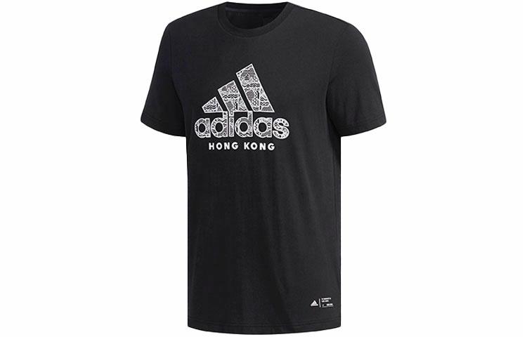 Мужская футболка adidas Kc Graphic (черная) — фото 1