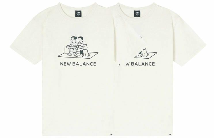 Футболка New Balance New Balance x noritake (белая) — фото 3
