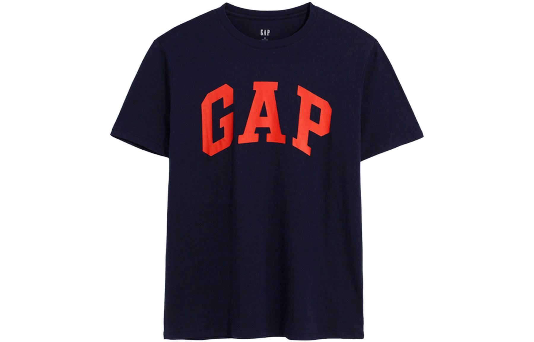 Мужская футболка GAP SS23 Logo T-shirt (синяя)