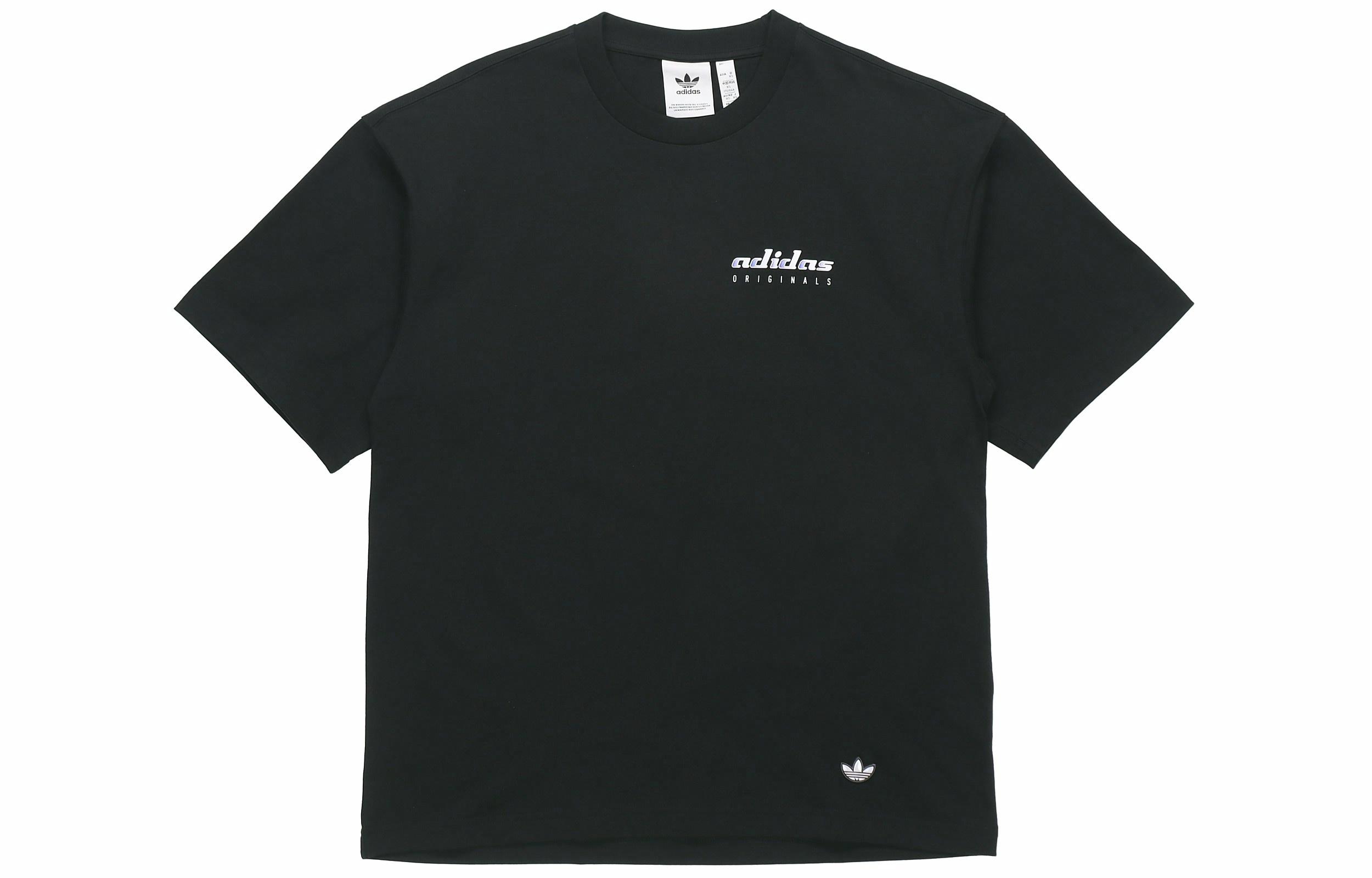 Мужская футболка adidas originals Tgp Ss Tee 1 T (черная) — фото 1