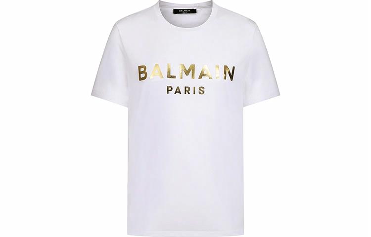 Мужская футболка BALMAIN BALMAIN SS21 T (белая)