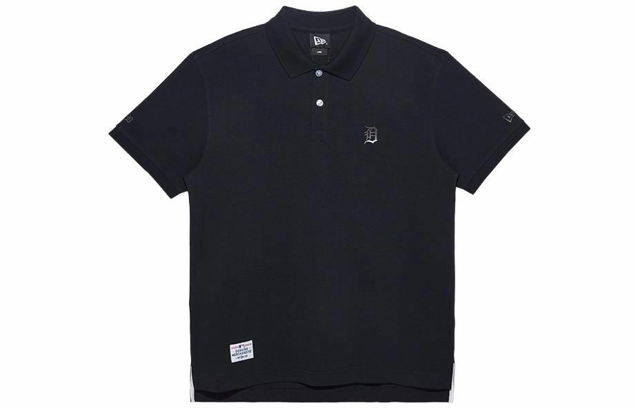 Мужская футболка New Era MLB Polo (черная)
